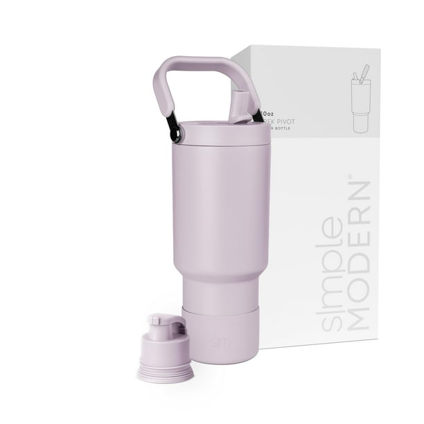 Botella de agua Simple Modern Trek Pivot de 900 ml con asa