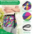 thumbnail image 4 of Yayeee Waist Apron with Pockets for Cooking Waterproof Half Server Aprons, Colorful Plaid, 4 of 7