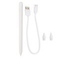 thumbnail image 1 of Magnetic Stylus Pen Rechargeable Tablet Pencil Active Capacitive Stylus Pen for IOS Tablet After 2018 ID766 White, 1 of 4