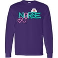 thumbnail image 3 of Inktastic Cute Nurse Stethoscope and Hat Long Sleeve T-Shirt, 3 of 5