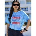 thumbnail image 2 of Sweet Land Of Liberty Banner Tie Dye Cyclone Women -Image by Shutterstock, Female Large, 2 of 4