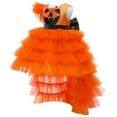 thumbnail image 7 of Girls Pumpkin Dress Halloween Princess Costume Birthday Party Outfits 2-7T, 7 of 7