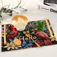 thumbnail image 6 of Ryvnso Cardinal Flower Butterfly Bathroom Tray Vanity Countertop Trays Acrylic Organizer, 6 of 7