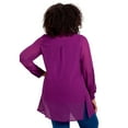 thumbnail image 2 of Avenue Women's Plus Size Convertible Button Down Tunic, 2 of 2