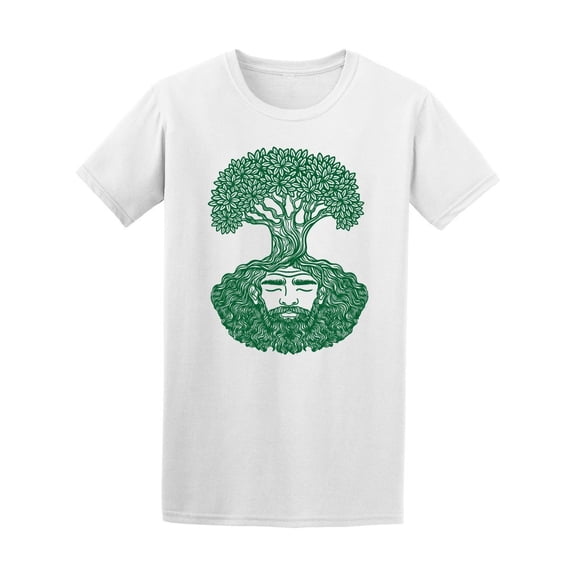 Bearded Man Tree Tee Men's -Image by Shutterstock