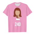 thumbnail image 4 of LILELIS Squid Game Kids Fashion Game Theme Printed T Shirt, 4 of 4