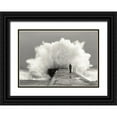 thumbnail image 1 of Lastra, Mikel 24x18 Black Ornate Wood Framed with Double Matting Museum Art Print Titled - waves photographer, 1 of 4