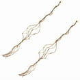 thumbnail image 5 of 2 Pcs Hanging Basket Net Bag Flower Plant Hanger Jute Hangers Indoor/Outdoor, 5 of 6