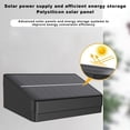 thumbnail image 4 of Solar 200 LED Outdoor Wall Light | Human Motion Sensor | IP65 Waterproof | Wide Angle 180° | Solar Powered | Auto On at Dusk | Energy Saving | Easy Install | Garden Yard Pathway Lighting | 1 Pack, 4 of 6