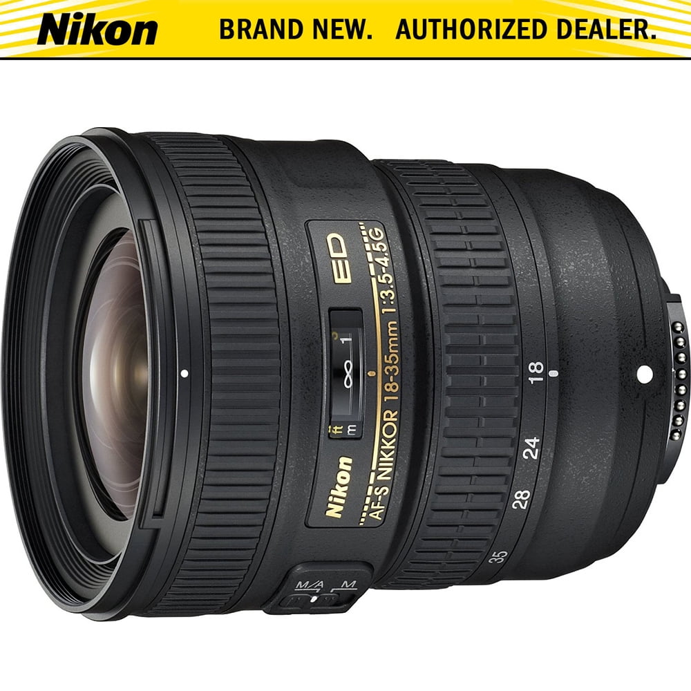 Nikon AFS FX Full Frame NIKKOR 1835mm f/3.54.5G ED Zoom Lens with