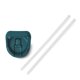 thumbnail image 3 of Tapa con pajita para botella YETI Rambler, color agave, verde azulado, 3 of 6
