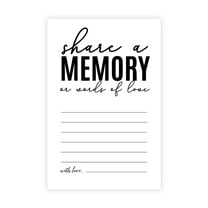 Koyal Wholesale Share a Memory Cards, Modern Cards for Wedding, Life Memories, 4" x 6", 52-Pk