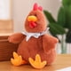 thumbnail image 5 of Fiudx Ofertas Del Día Adorables Dibujos Animados De Pollo De Gran Barriga De Peluche Súper Suave Abrazo Amigo Emplumado Para Niños Y Adultos Regalo Ideal Para Cumpleaños O Como Un Compañero Acogedor, 5 of 5