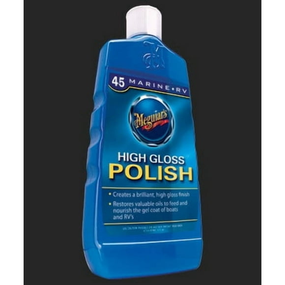 Meguiars Polishing Compound M4516 Liquid; White; 16 Ounce Bottle; Single