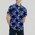 thumbnail image 4 of Yiaimeir Hawaiian Print - Men's Casual Short Sleeved Shirt，Size S-2XL, 4 of 4