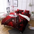 thumbnail image 2 of ChliEarime Heicatte 3D Monster Bedding Set - 3D Printed, Lightweight Microfiber, 3 Piece Set (Queen 90x90 in), 2 of 5