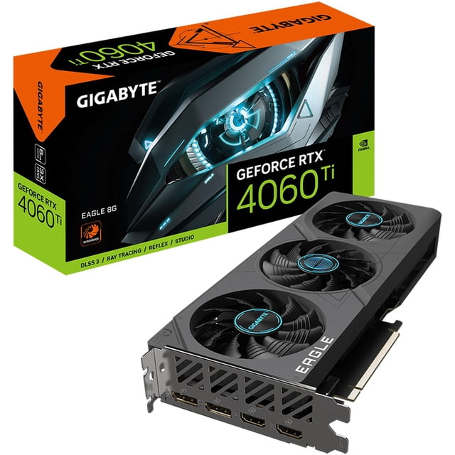 Tarjeta de Video GIGABYTE GeForce RTX 4060 Ti EAGLE 8GB GDDR6