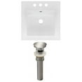 thumbnail image 1 of American Imaginations 32-in. W 1 Hole Ceramic Top Set In White Color AI-23826, 1 of 7