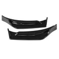thumbnail image 5 of For 2019 - 2021 Chevrolet Malibu Carbon Fiber/Glssy Black Look Front Bumper Lip Body Kit Spoiler, 5 of 15