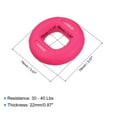 thumbnail image 2 of Uxcell 3.07" 30/40 Lbs Rose Red Hand Grip Strengthener Hand Grip Ring for Training, 2 of 6
