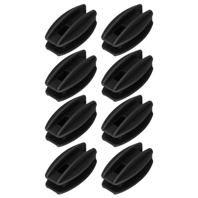 Isolant de Poteau de Clôture d'Angle, 100 Pcs Isolation Forte Isolant de Clôture Électrique Imperméable Résistant aux Intempéries Protection UV pour Jardin Noir