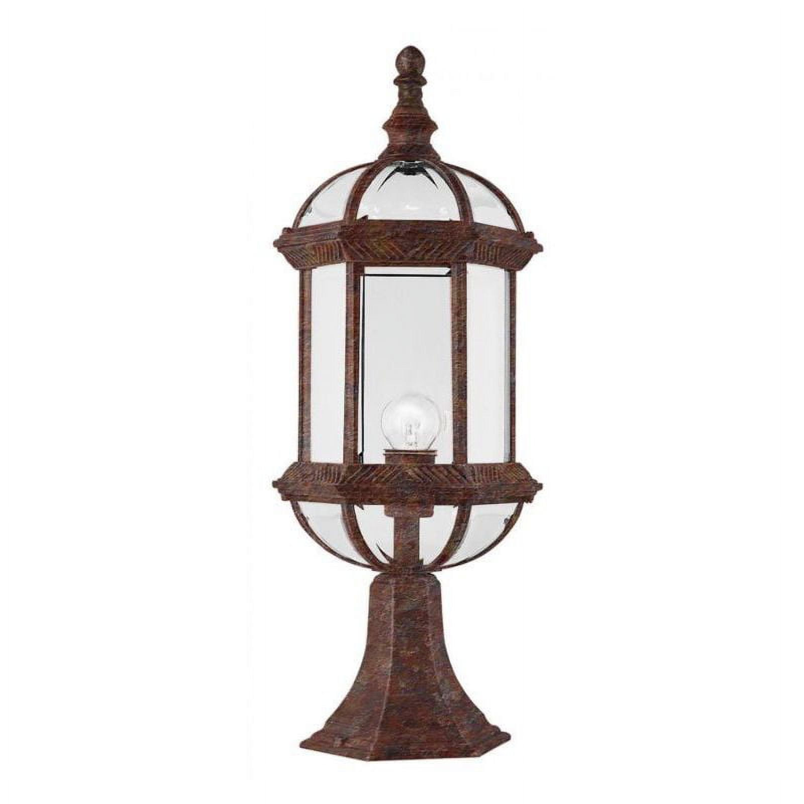 Trans Globe Lighting 4182 1 Light Up Lighting Outdoor Pier Mounted Post Light From The
