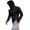 Black, variant on Long Sleeve Tops for Men with Hooded Full Zip Sunproof Outdoor Climbing Tops Stretchy Breathable Quick Drying Activewear Tops