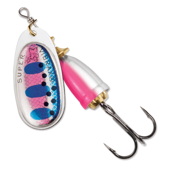 Blue Fox Classic Vibrax Size 2 Inline Spinner 3/16 oz Rainbow Trout