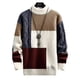 thumbnail image 2 of Suéter de hombre Otoño e invierno Suéter de punto grueso Suéter básico de moda Suéter de hombre, 2 of 5