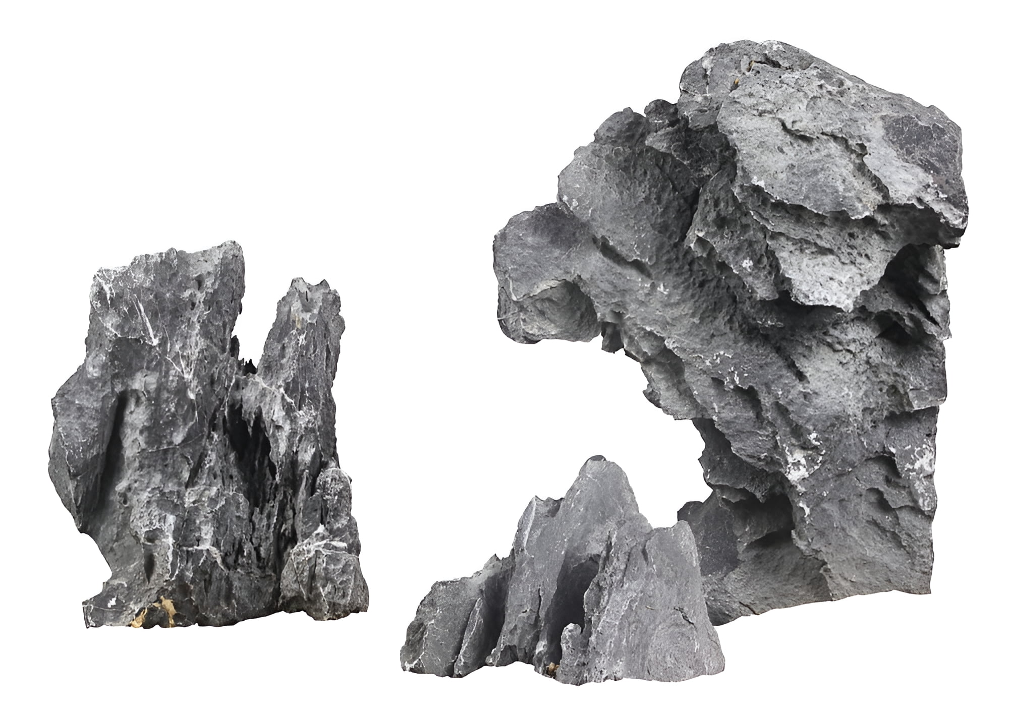 Lifegard Aquatic Smoky Mountain Stone 25 Gallon Aquarium Setup Rock Kit