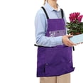 thumbnail image 5 of Gardening Apron, Garden Apron with Quick Release Pockets for Harvesting Gardening, Water Resistant Apron for Men&Women - Style:Style 1;, 5 of 5