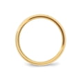thumbnail image 4 of Ladies or Mens 14K Yellow Gold 5mm Comfort Fit Wedding Band Ring with Bevel Edge for Women, 4 of 5