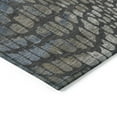 thumbnail image 4 of Addison Rugs Chantille Indoor/Outdoor Transitional Squares Charcoal Washable Rectangle Rug, 2'6" x 3'10", 4 of 6