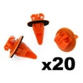 thumbnail image 6 of 20pcs/set For Toyota Prado Side Moulding Wheel Arch Flare Plastic Protection Door Trim Clips Auto Interior Accessories, 6 of 7