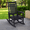 Black, variant on Homy Casa Rocking Chair for Relaxing Outdoor Patio & Garden, Ideal for Enjoying the Outdoors, White