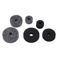 thumbnail image 1 of Cymbal Stand Washer, Drum Felt Pad Set Black And Gray 6PCS  For Percussion Instrument, 1 of 8