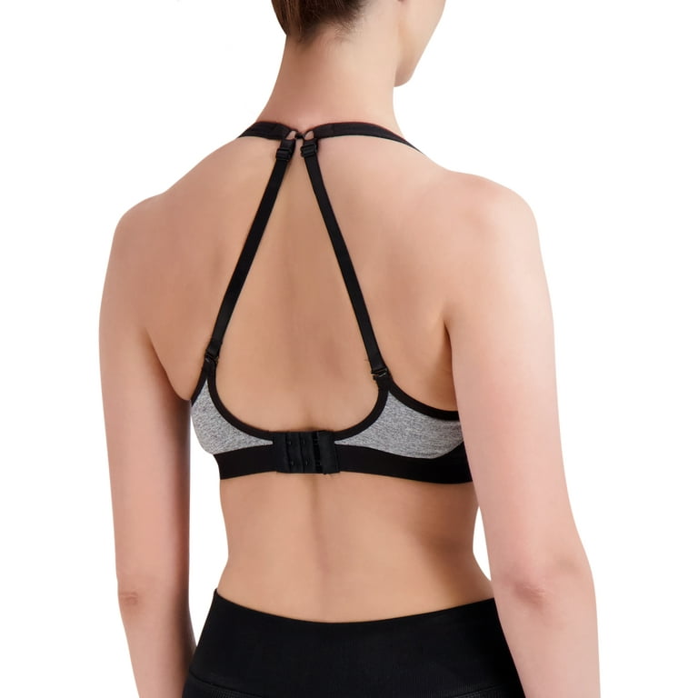 Womens Convertible Core Strength Push-Up Sports Bra 