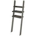 thumbnail image 3 of MyGift Wood Over-The-Toilet Leaning Bathroom Ladder Shelf, Gray 3-Tier, 3 of 5