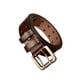 thumbnail image 2 of Toystoory Cinturón de cuero para hombre, hebilla doble de 3,8 cm, pretina ahuecada, lujo Retro, clásico Universal para Jeans, vaquero, oficina Suministros de marroquinería Color café 120cm Toystoory HA083923-06, 2 of 6