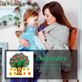 thumbnail image 3 of WHAMVOX Peach Tree Craft Kit, Felt Autumn Decor Tree Board with Numbers, Math Learning Apple Ornaments, Bulletin Board for DIY Kids Classroom Decor, 3 of 5