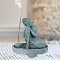 thumbnail image 3 of Soporte de Incienso Macarena Coleccionable Estatuilla de Buda Adorno Artesanal Porta incienso, 3 of 7