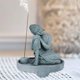 thumbnail image 3 of Porta varillas de incienso de Buda, regalo de inauguración de la casa zen, figura decorativa de Buda para Estilo C, 3 of 7