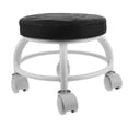 thumbnail image 1 of OULII Durable Spa Footrest Rolling Stool Black Plastic Sturdy Structure for Beauty Salon 1 Set, 1 of 7