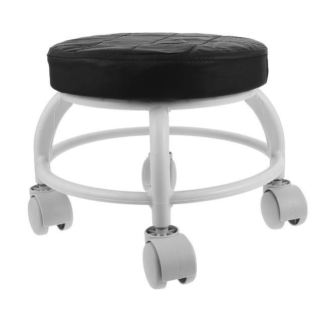 Tabouret Roulant Portable Tabouret de Spa avec Roues pour Salon Tabouret Ergonomique Repose-Pieds Confortable Tabouret pour Pédicure