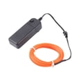 thumbnail image 1 of Ounissouiy Cuerda luminosa flexible resistente al agua con controlador USB Tubo de LED intermitente constante/rápido de 9 pies Iluminación y accesorios naranja 15ft Ounissouiy HA8021-14, 1 of 6