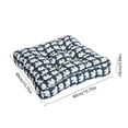 thumbnail image 3 of Decorative Square Cushion with Vibrant Patterns, Colorful Print Accent Pillow for Couch, Floor, or Bed, Adds Fun and Personality to Living Room, Dorm, or Bedroom Decor, Multi-Functional Seating, 3 of 6