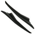 thumbnail image 5 of WEUVEB 1Pair Black Front Spoiler Canards Universal Car Modification Accessory, 5 of 8
