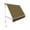 Brown & Tan, variant on Awntech MS6-US-OAT 6 ft. Mesa Window Retractable Awning, Oatmeal Spec - 24 x 24 in.