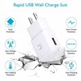 thumbnail image 5 of TYPPKMM Fast Charger, Type C Android Phone Charger with C Type Fast Charging Cable 6.6 Ft, White, 5 of 5