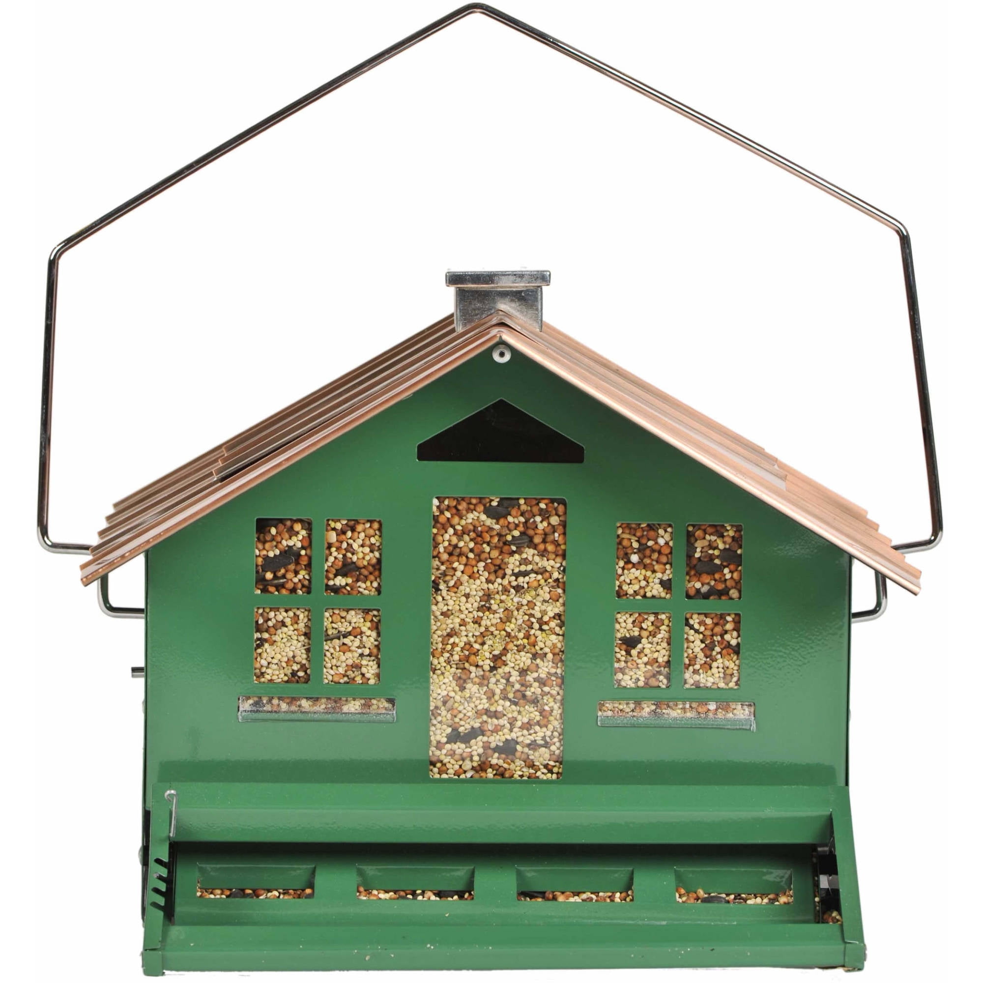 Perky Pet 8 Lb Squirrel Be Gone Ii Feeder Home With Chimney